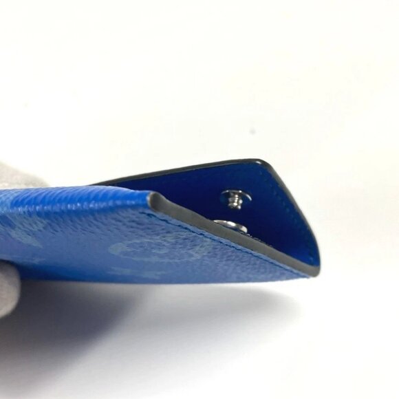 LOUIS VUITTON M83154 Taigalama Porte Cult On-Strap Wallet Coin Card Case purse - Picture 10 of 11